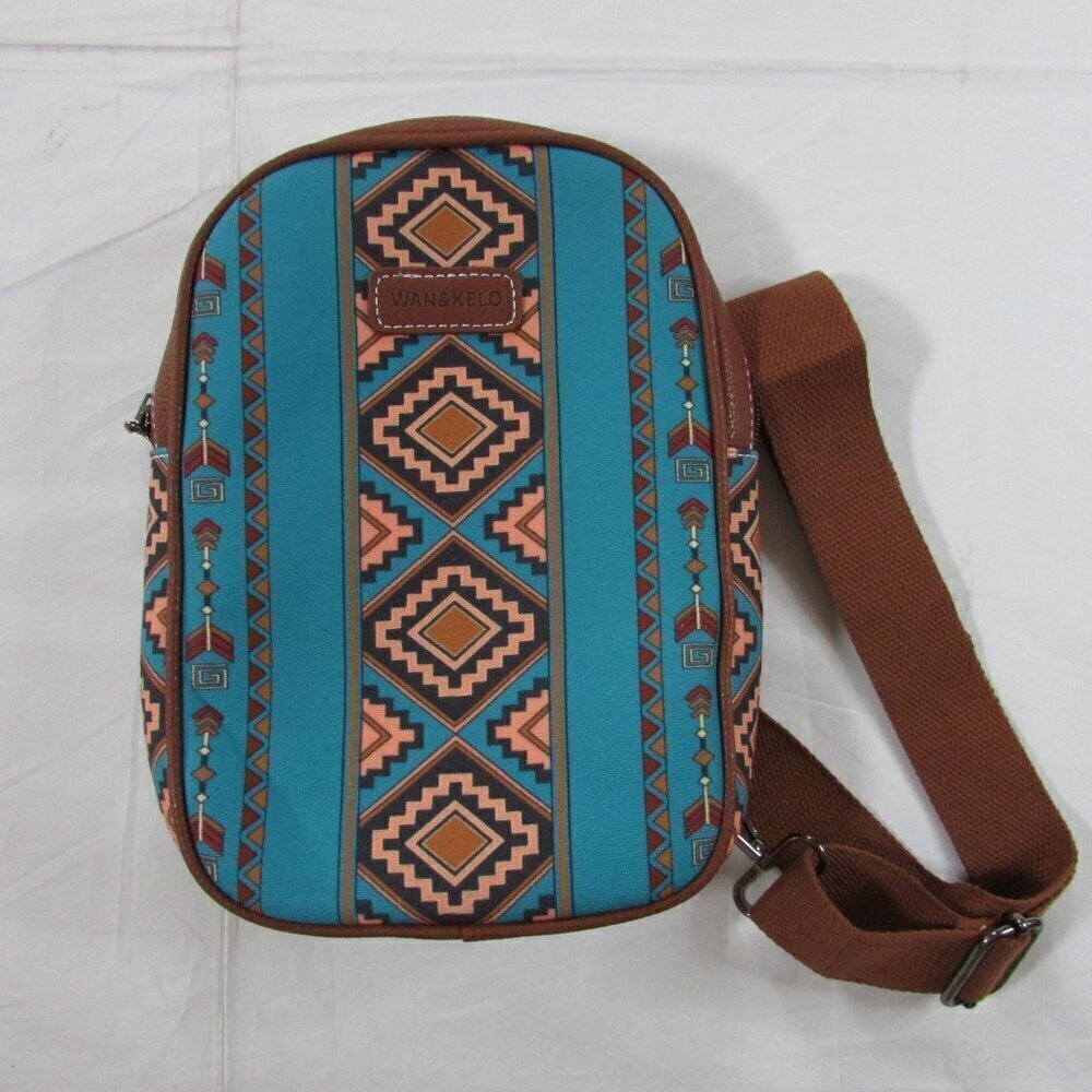 NEW Wan & Kelo Southwestern Aztec Western Crossbody Purse